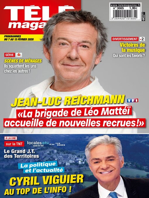 Title details for Télé Magazine by Les Publications Grand Public (PGP) - Available